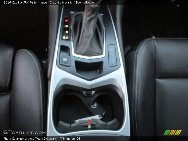 Graphite Metallic / Ebony/Ebony 2016 Cadillac SRX Performance