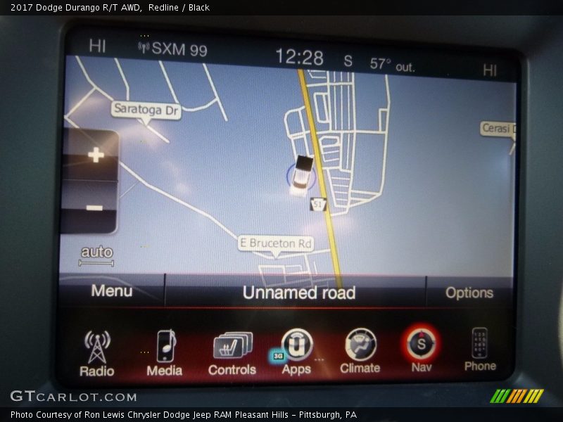 Redline / Black 2017 Dodge Durango R/T AWD