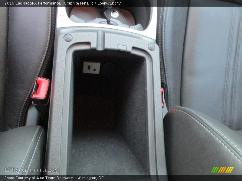 Graphite Metallic / Ebony/Ebony 2016 Cadillac SRX Performance