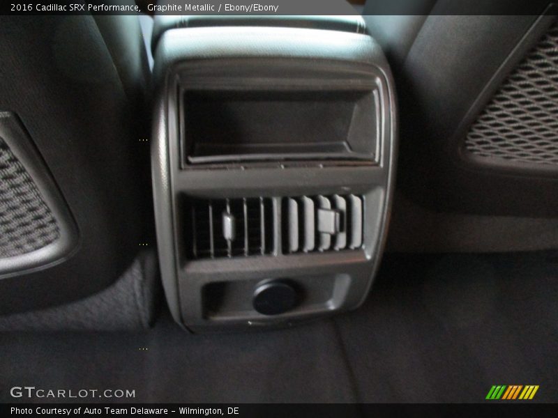 Graphite Metallic / Ebony/Ebony 2016 Cadillac SRX Performance
