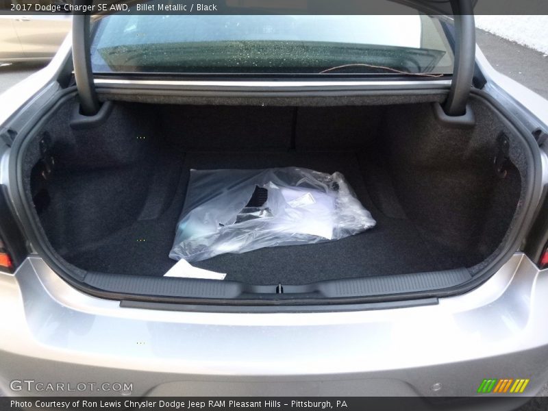  2017 Charger SE AWD Trunk