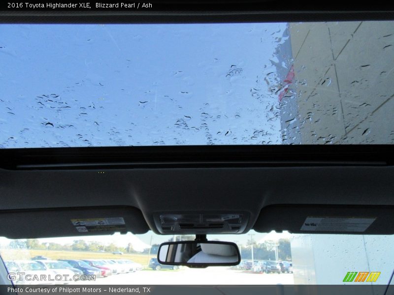 Blizzard Pearl / Ash 2016 Toyota Highlander XLE