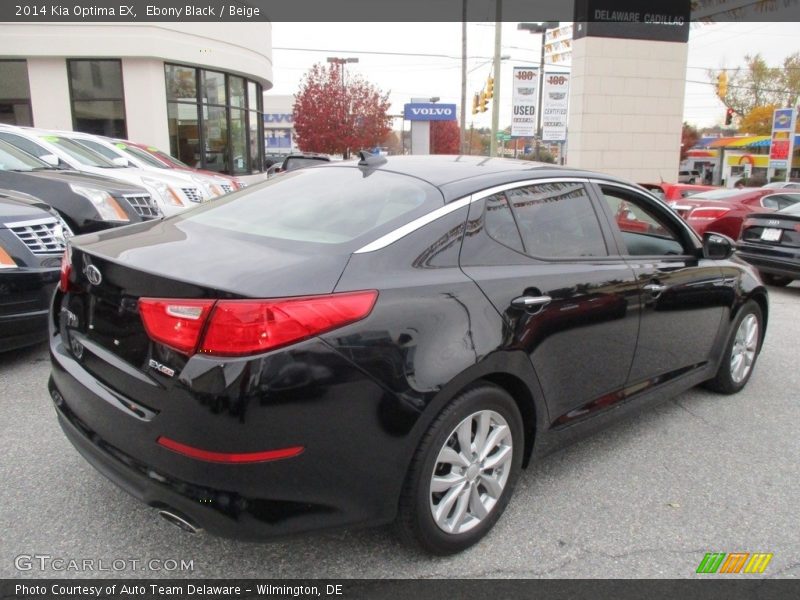 Ebony Black / Beige 2014 Kia Optima EX