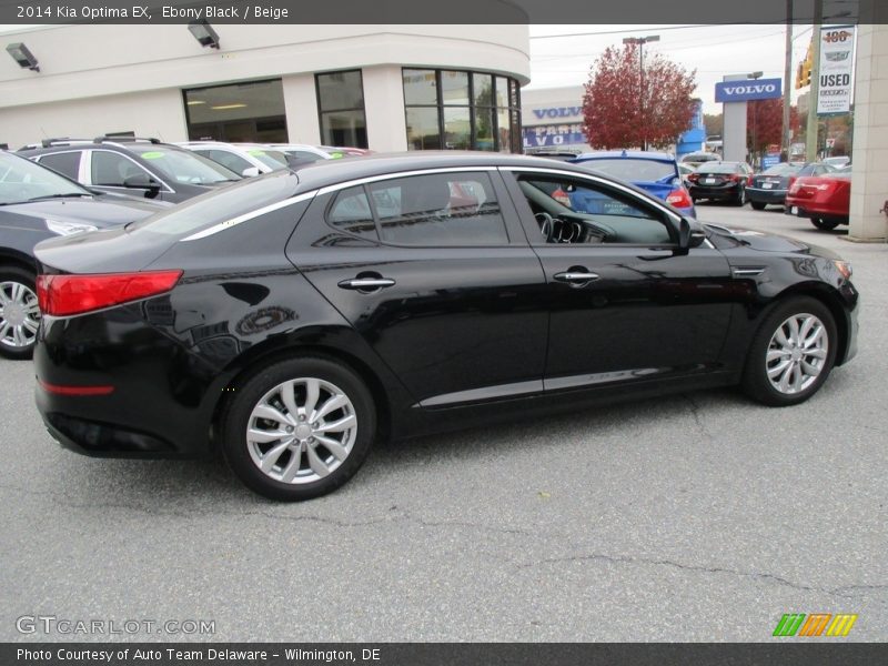 Ebony Black / Beige 2014 Kia Optima EX