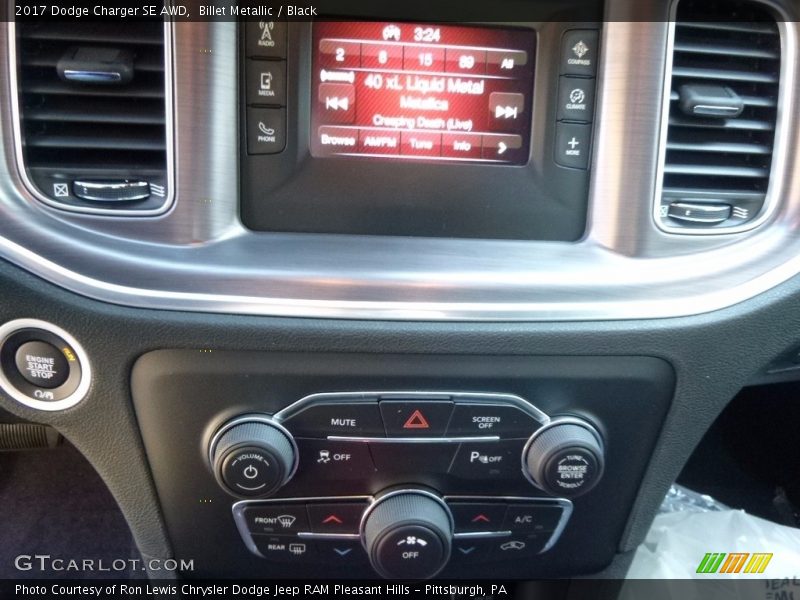 Controls of 2017 Charger SE AWD