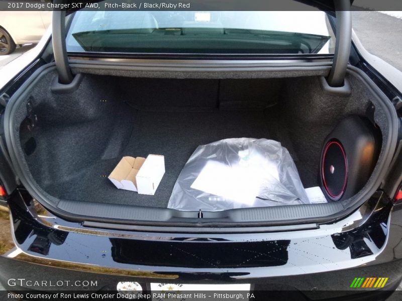  2017 Charger SXT AWD Trunk