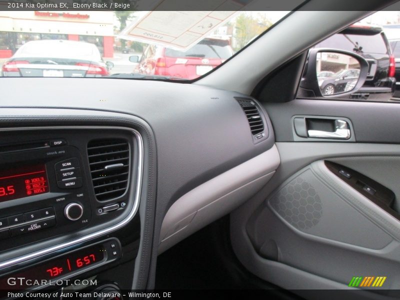 Ebony Black / Beige 2014 Kia Optima EX