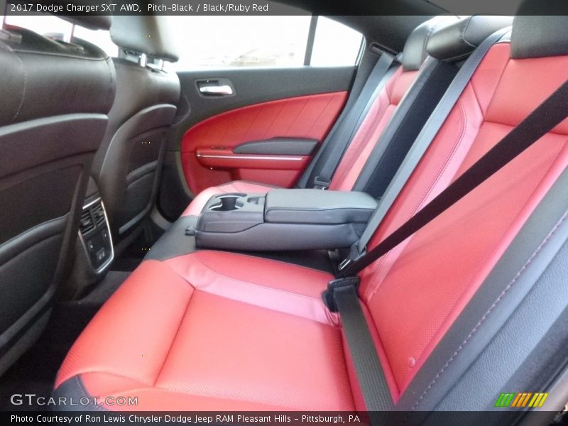 Rear Seat of 2017 Charger SXT AWD