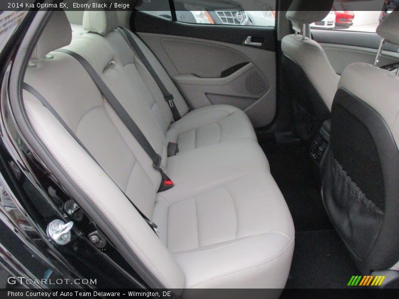 Ebony Black / Beige 2014 Kia Optima EX