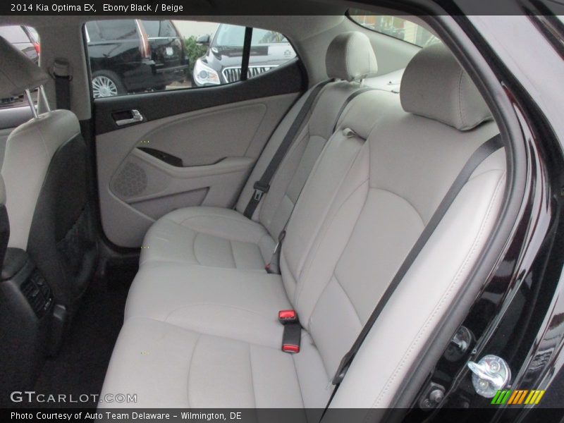Ebony Black / Beige 2014 Kia Optima EX