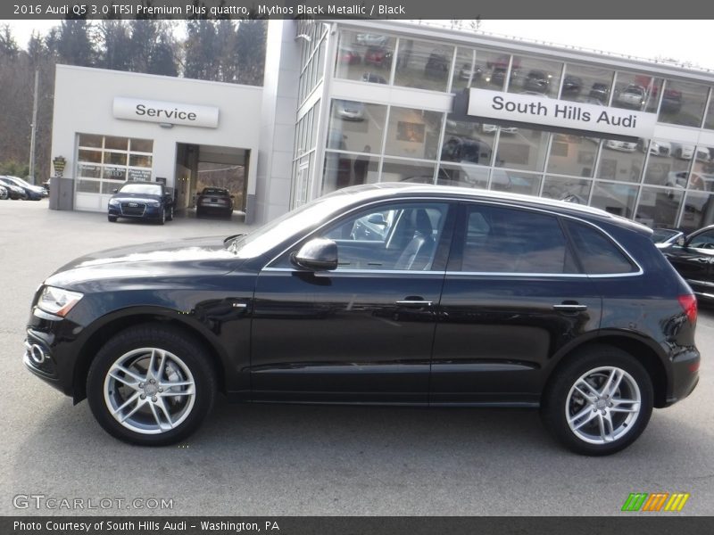 Mythos Black Metallic / Black 2016 Audi Q5 3.0 TFSI Premium Plus quattro