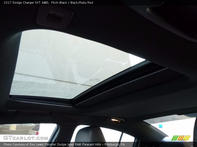 Sunroof of 2017 Charger SXT AWD