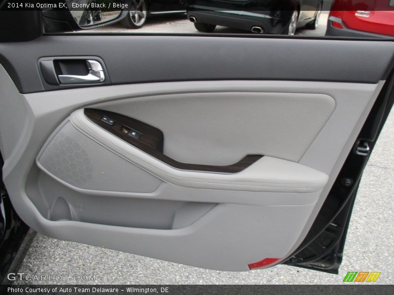 Ebony Black / Beige 2014 Kia Optima EX
