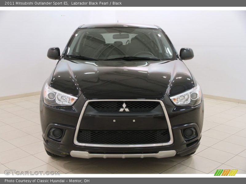 Labrador Black Pearl / Black 2011 Mitsubishi Outlander Sport ES
