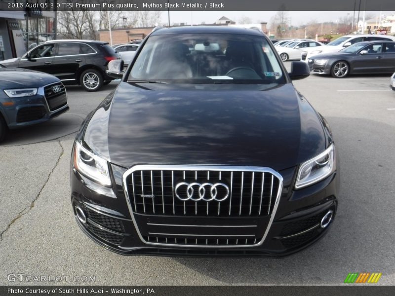 Mythos Black Metallic / Black 2016 Audi Q5 3.0 TFSI Premium Plus quattro