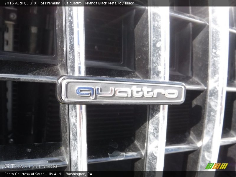 Mythos Black Metallic / Black 2016 Audi Q5 3.0 TFSI Premium Plus quattro