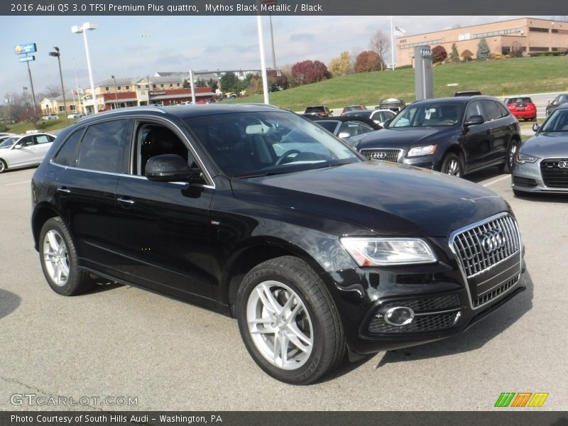 Mythos Black Metallic / Black 2016 Audi Q5 3.0 TFSI Premium Plus quattro