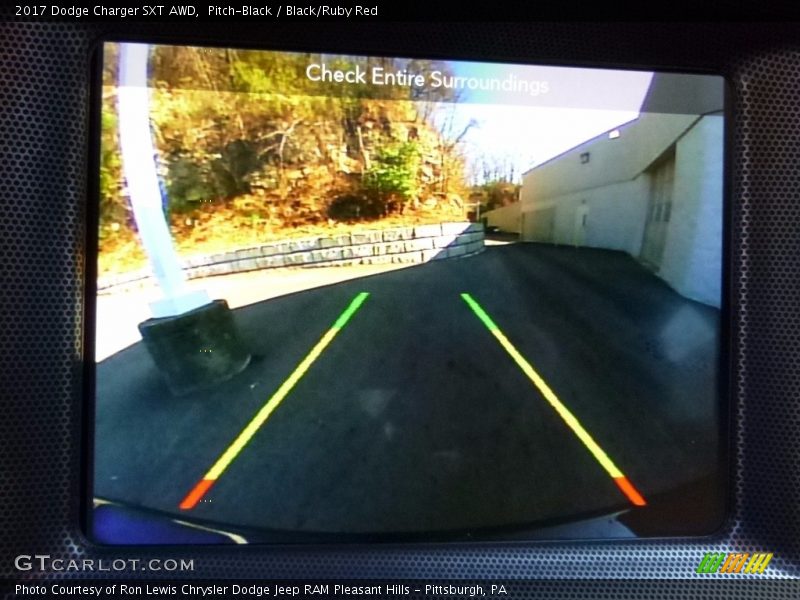 Controls of 2017 Charger SXT AWD