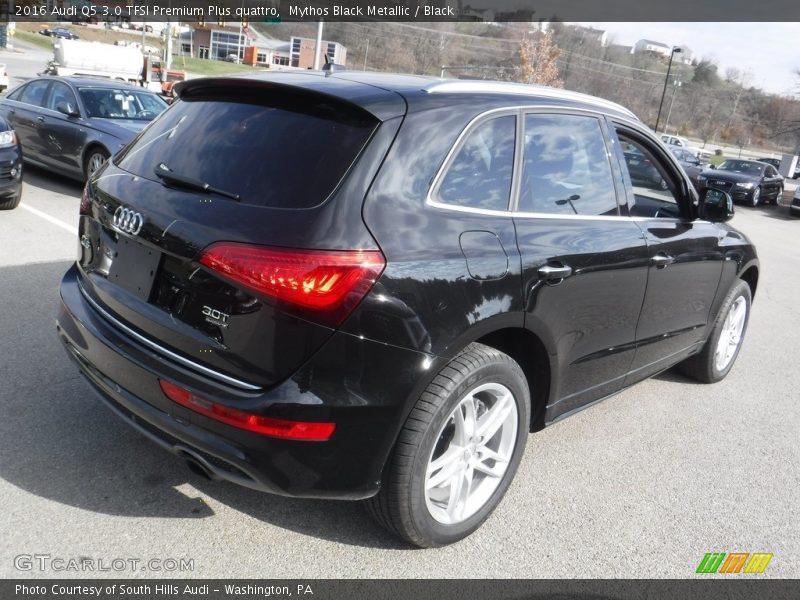 Mythos Black Metallic / Black 2016 Audi Q5 3.0 TFSI Premium Plus quattro