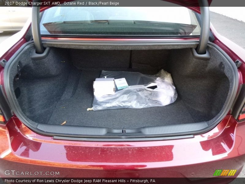  2017 Charger SXT AWD Trunk