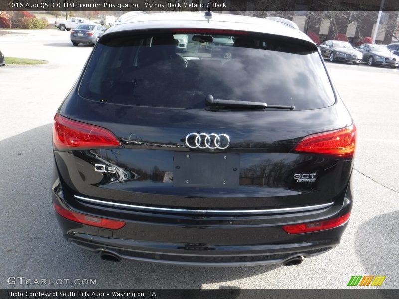 Mythos Black Metallic / Black 2016 Audi Q5 3.0 TFSI Premium Plus quattro