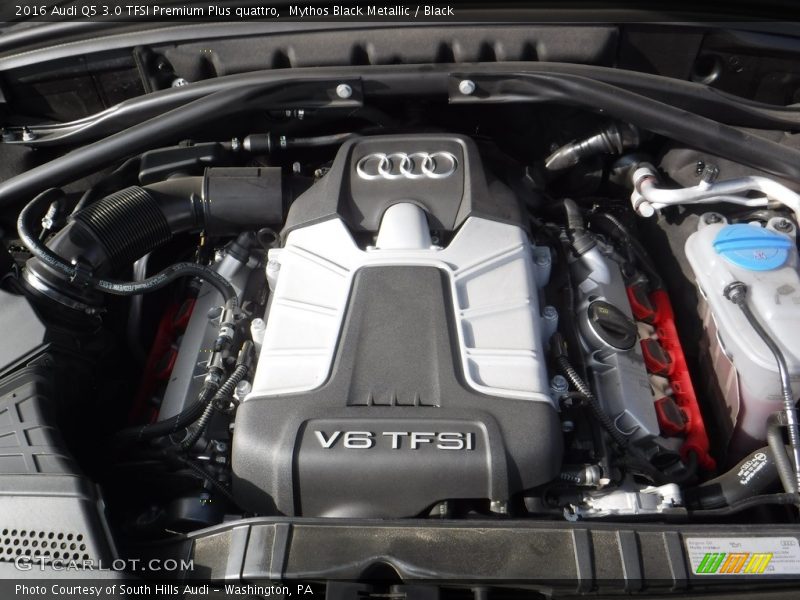 Mythos Black Metallic / Black 2016 Audi Q5 3.0 TFSI Premium Plus quattro