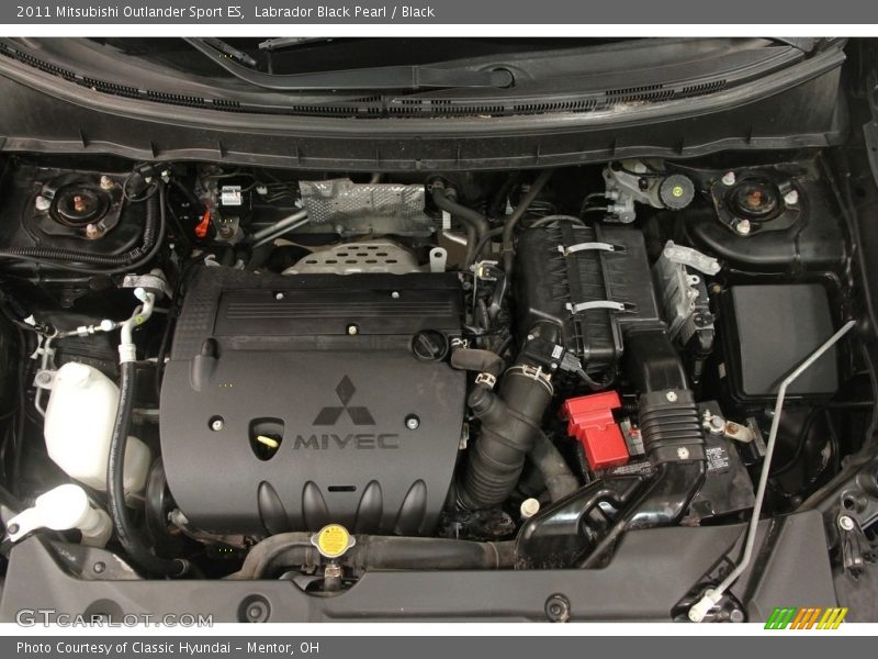 Labrador Black Pearl / Black 2011 Mitsubishi Outlander Sport ES
