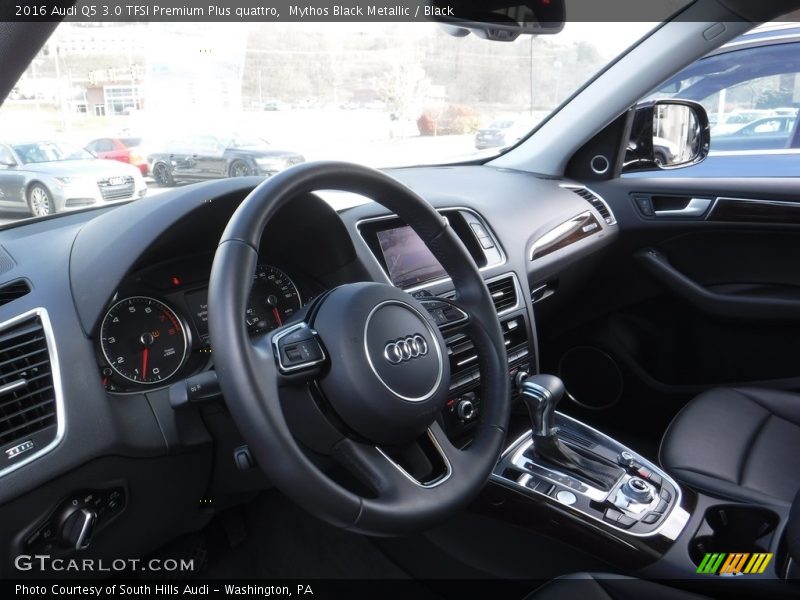 Mythos Black Metallic / Black 2016 Audi Q5 3.0 TFSI Premium Plus quattro