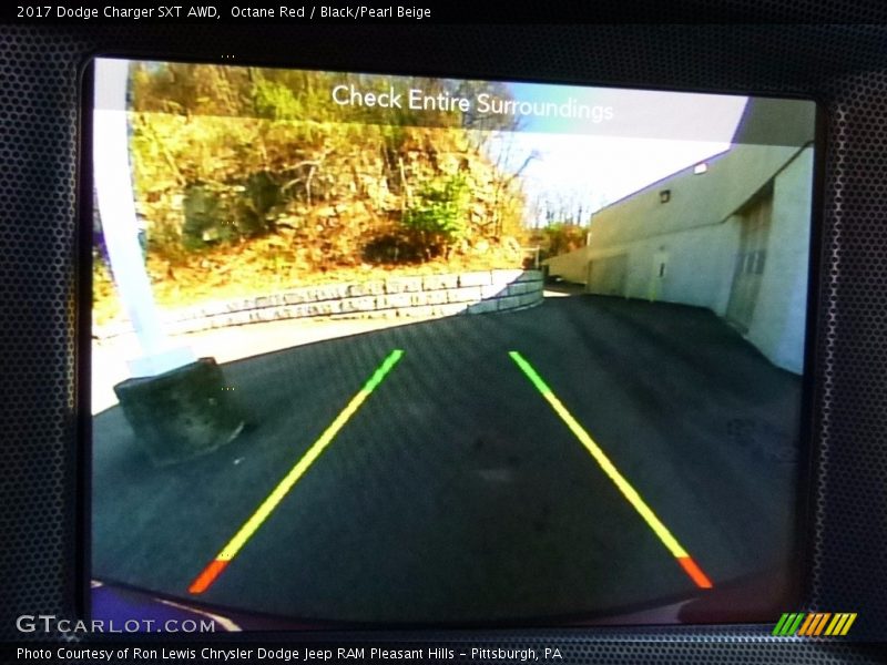 Controls of 2017 Charger SXT AWD