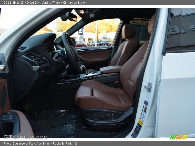 Alpine White / Cinnamon Brown 2013 BMW X5 xDrive 50i