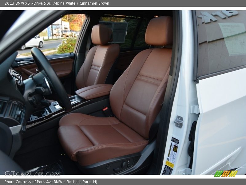 Alpine White / Cinnamon Brown 2013 BMW X5 xDrive 50i
