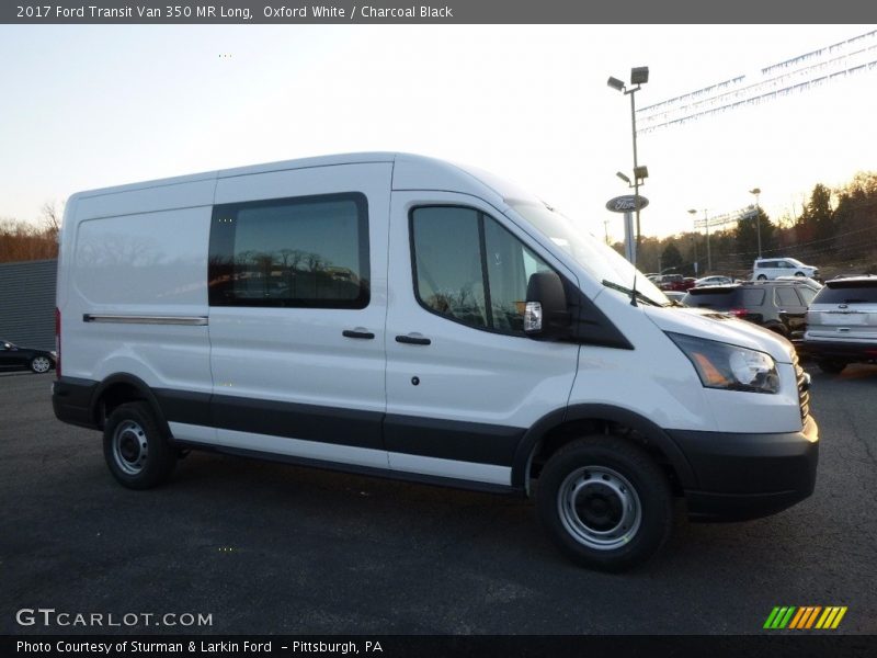  2017 Transit Van 350 MR Long Oxford White