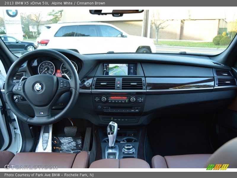 Alpine White / Cinnamon Brown 2013 BMW X5 xDrive 50i