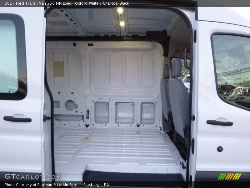  2017 Transit Van 350 MR Long Charcoal Black Interior