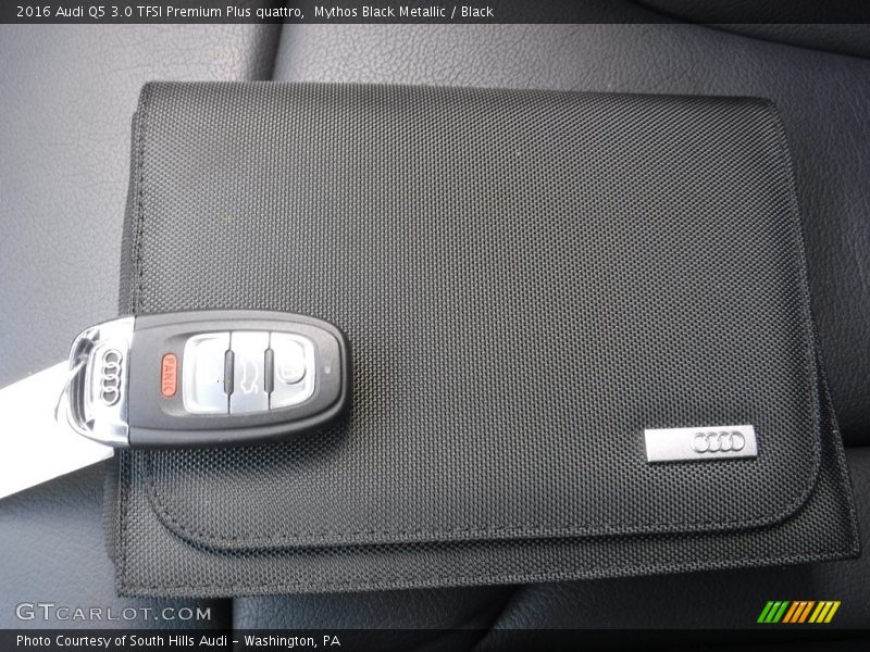 Mythos Black Metallic / Black 2016 Audi Q5 3.0 TFSI Premium Plus quattro