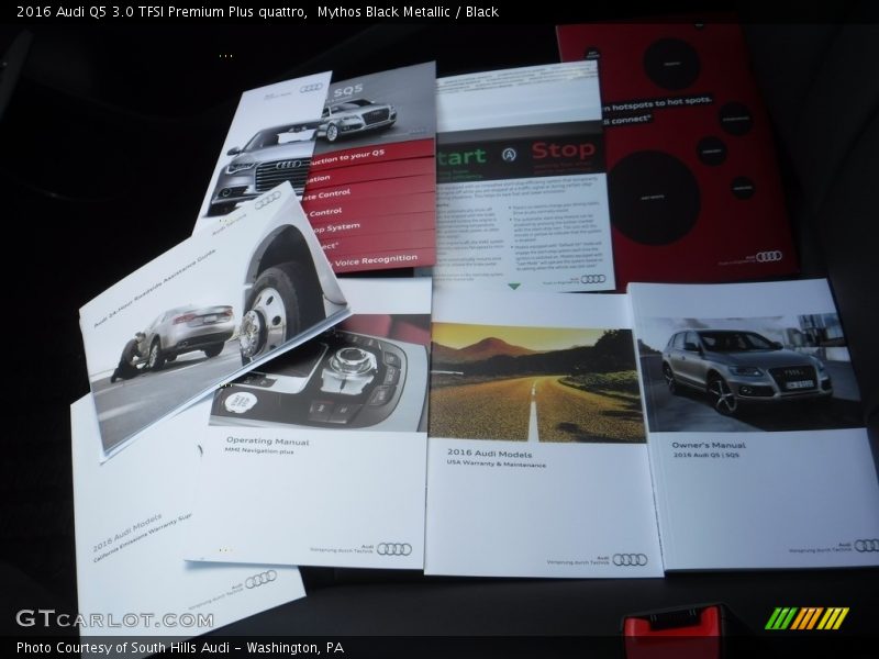 Mythos Black Metallic / Black 2016 Audi Q5 3.0 TFSI Premium Plus quattro