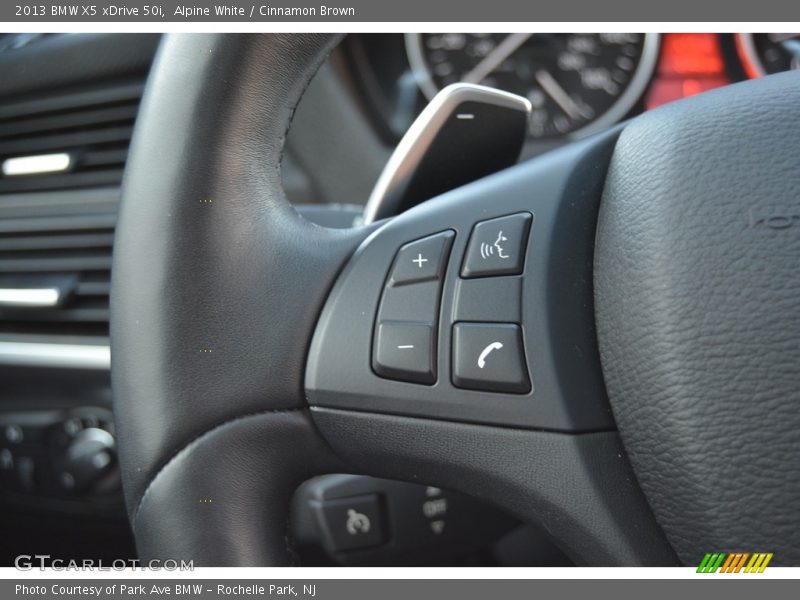 Alpine White / Cinnamon Brown 2013 BMW X5 xDrive 50i