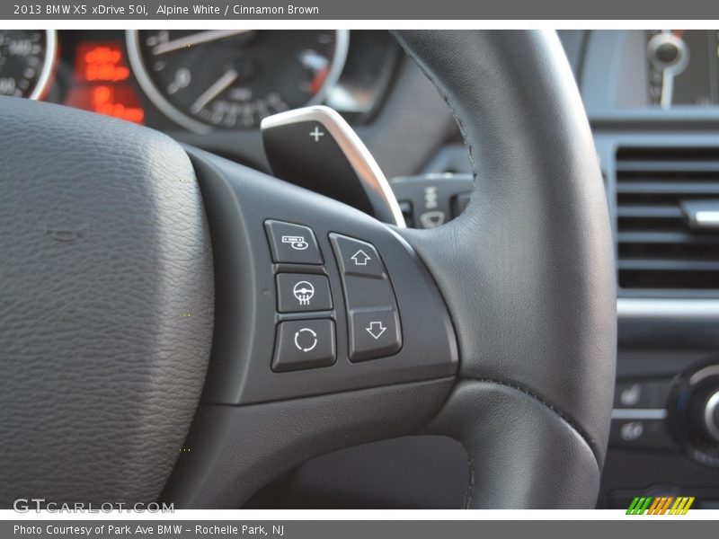 Alpine White / Cinnamon Brown 2013 BMW X5 xDrive 50i
