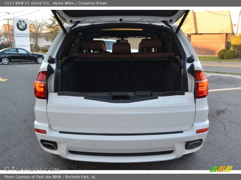 Alpine White / Cinnamon Brown 2013 BMW X5 xDrive 50i