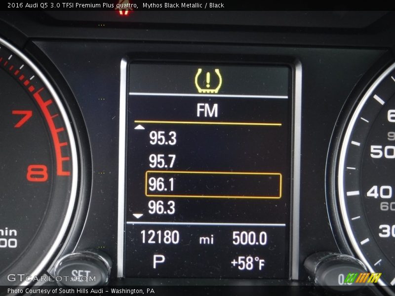 Mythos Black Metallic / Black 2016 Audi Q5 3.0 TFSI Premium Plus quattro