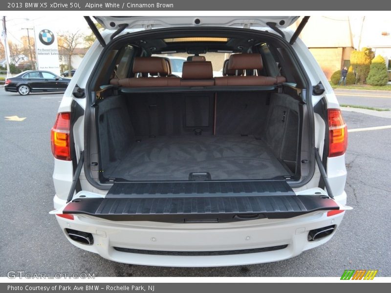 Alpine White / Cinnamon Brown 2013 BMW X5 xDrive 50i
