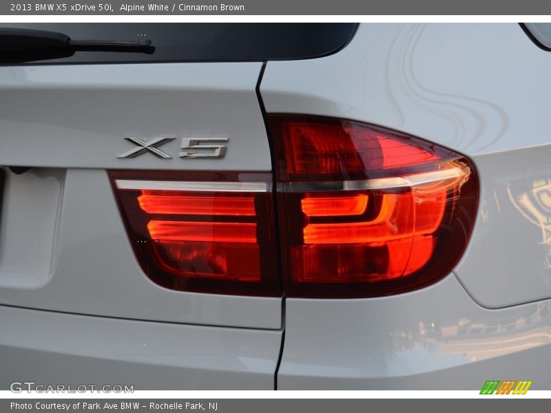 Alpine White / Cinnamon Brown 2013 BMW X5 xDrive 50i