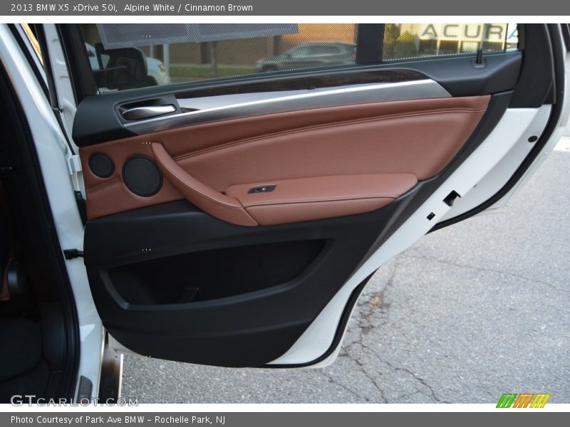 Alpine White / Cinnamon Brown 2013 BMW X5 xDrive 50i