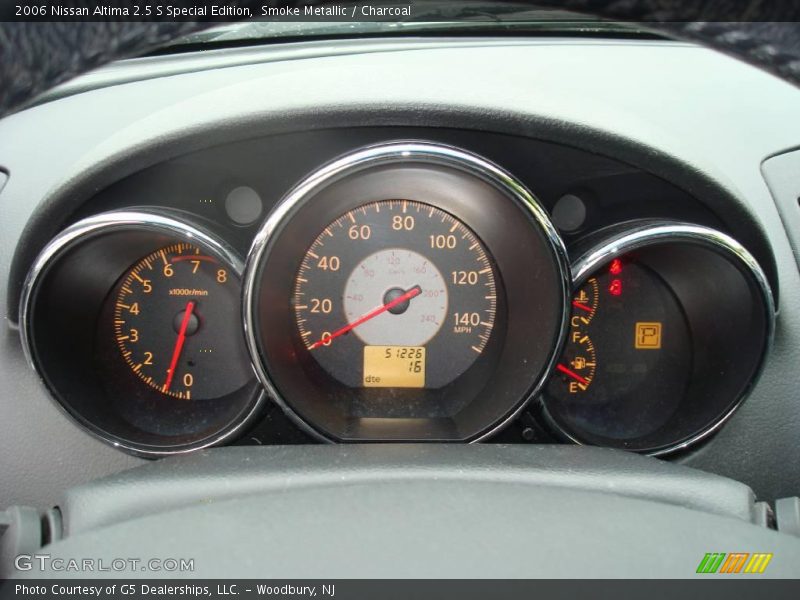 Smoke Metallic / Charcoal 2006 Nissan Altima 2.5 S Special Edition
