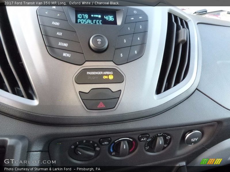 Controls of 2017 Transit Van 350 MR Long