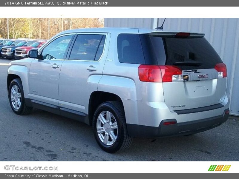 Quicksilver Metallic / Jet Black 2014 GMC Terrain SLE AWD