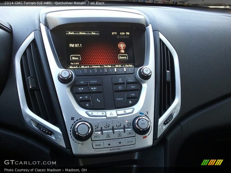 Quicksilver Metallic / Jet Black 2014 GMC Terrain SLE AWD