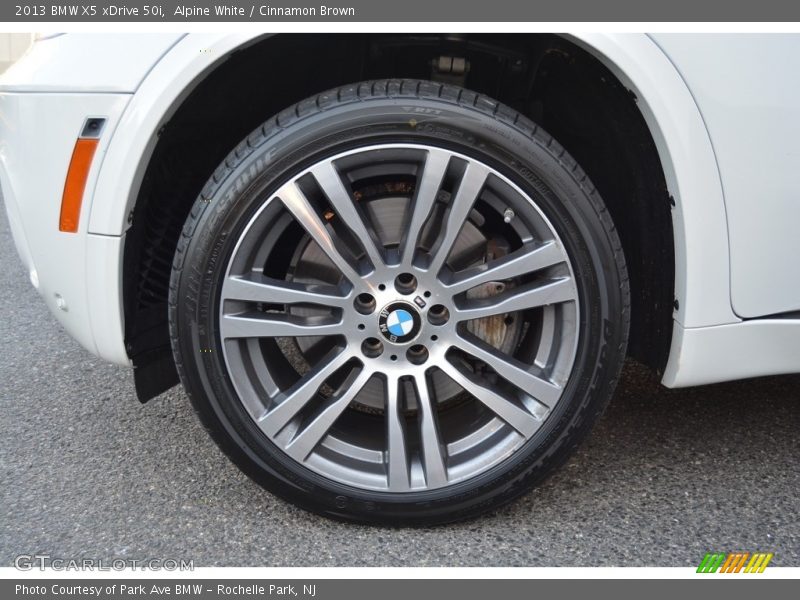 Alpine White / Cinnamon Brown 2013 BMW X5 xDrive 50i