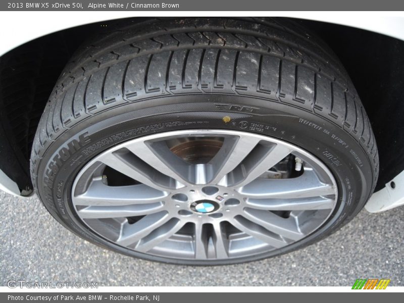 Alpine White / Cinnamon Brown 2013 BMW X5 xDrive 50i