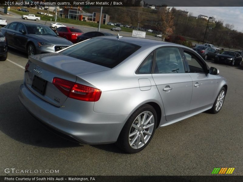 Florett Silver Metallic / Black 2016 Audi A4 2.0T Premium quattro